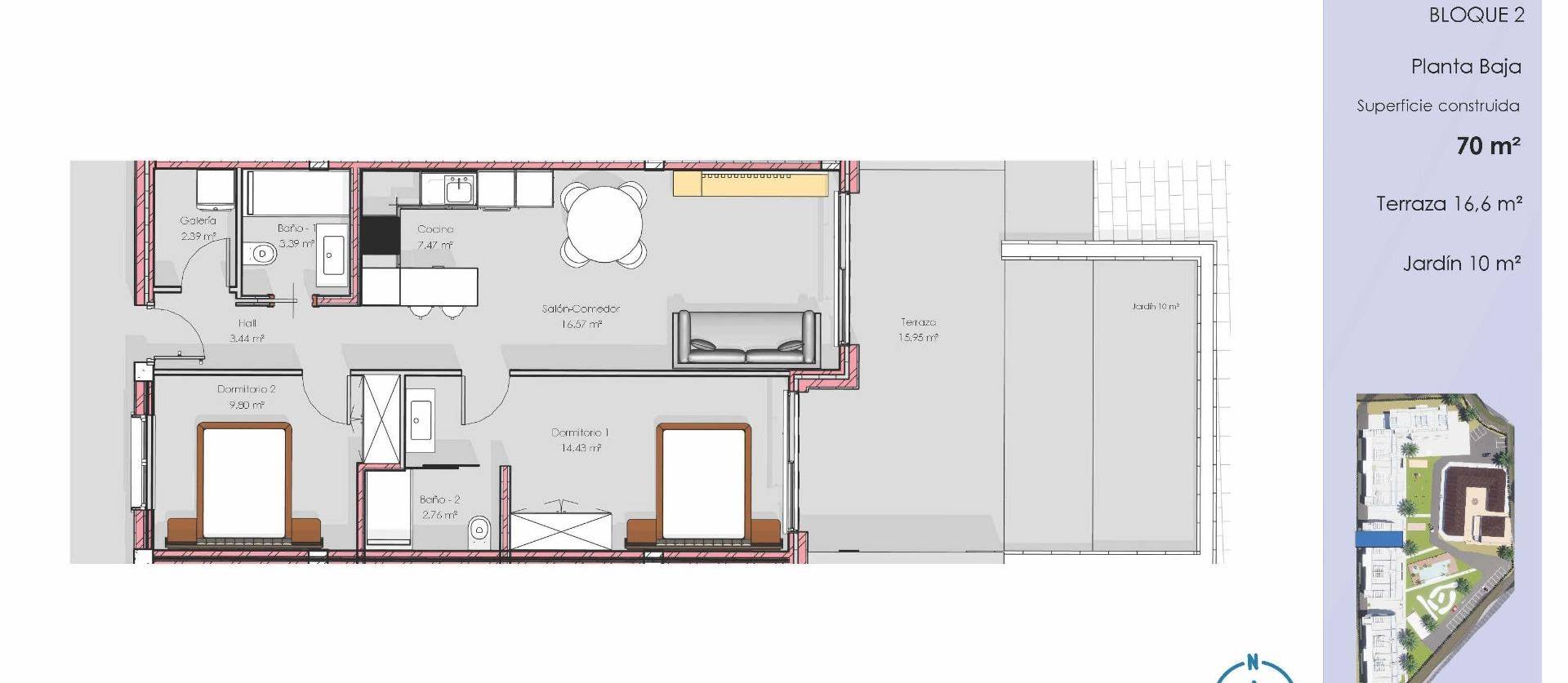 New Build - Apartment - Guardamar del Segura - El Raso