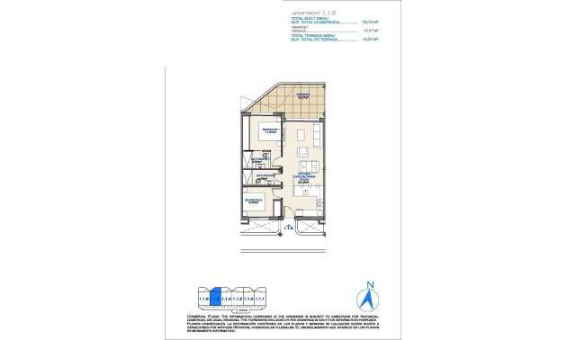 New Build - Apartment - Los Alcázares - Serena Golf