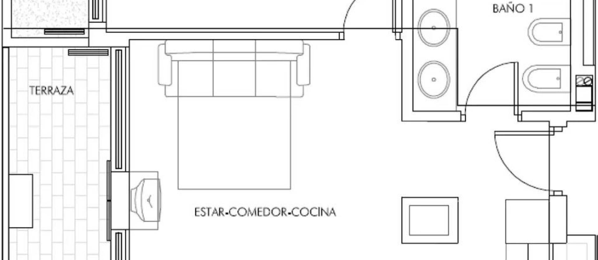 New Build - Apartment - Vera - Puerto del Rey
