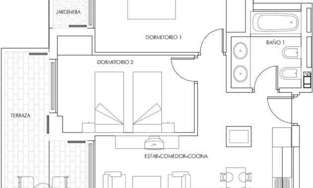 New Build - Apartment - Vera - Puerto del Rey