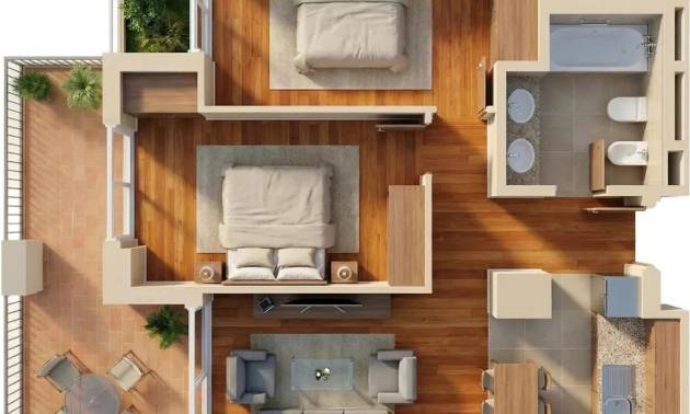 New Build - Apartment - Vera - Puerto del Rey