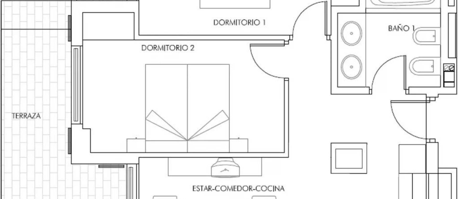 New Build - Apartment - Vera - Puerto del Rey