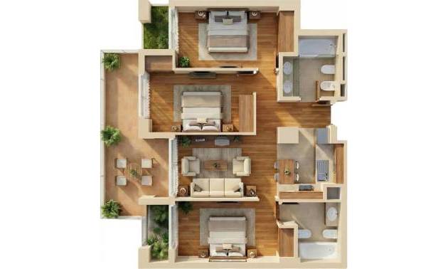 New Build - Apartment - Vera - Puerto del Rey