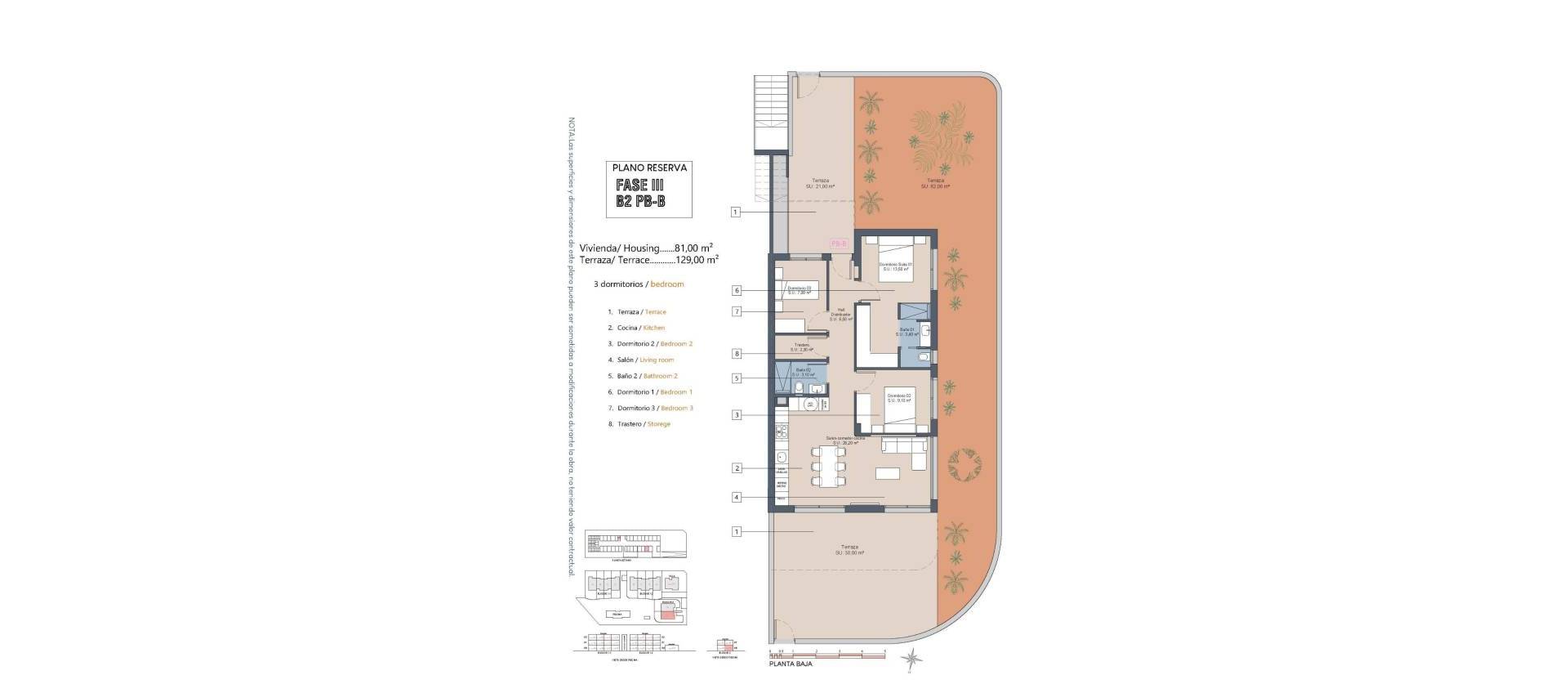 New Build - Bungalow - Los Alcázares - La Serena Golf