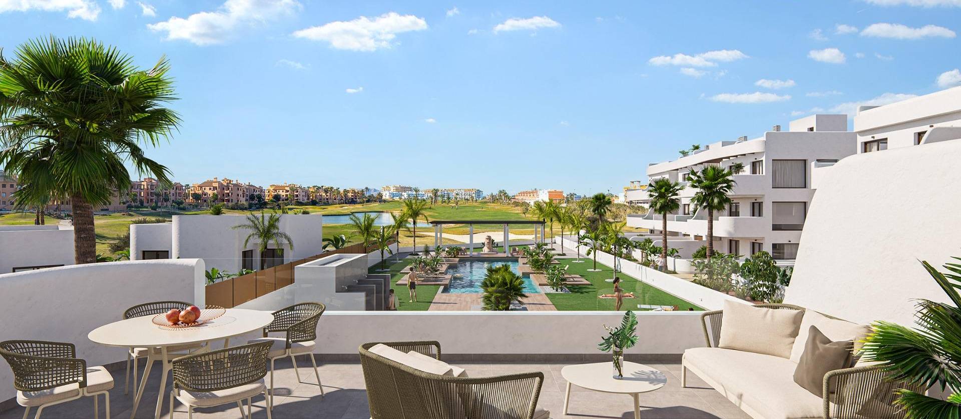 New Build - Apartment - Los Alcázares - Serena Golf