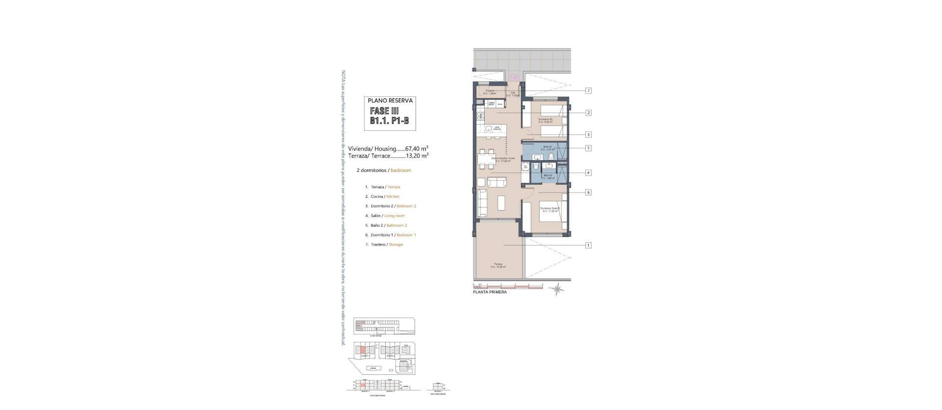 New Build - Apartment - Los Alcázares - La Serena Golf
