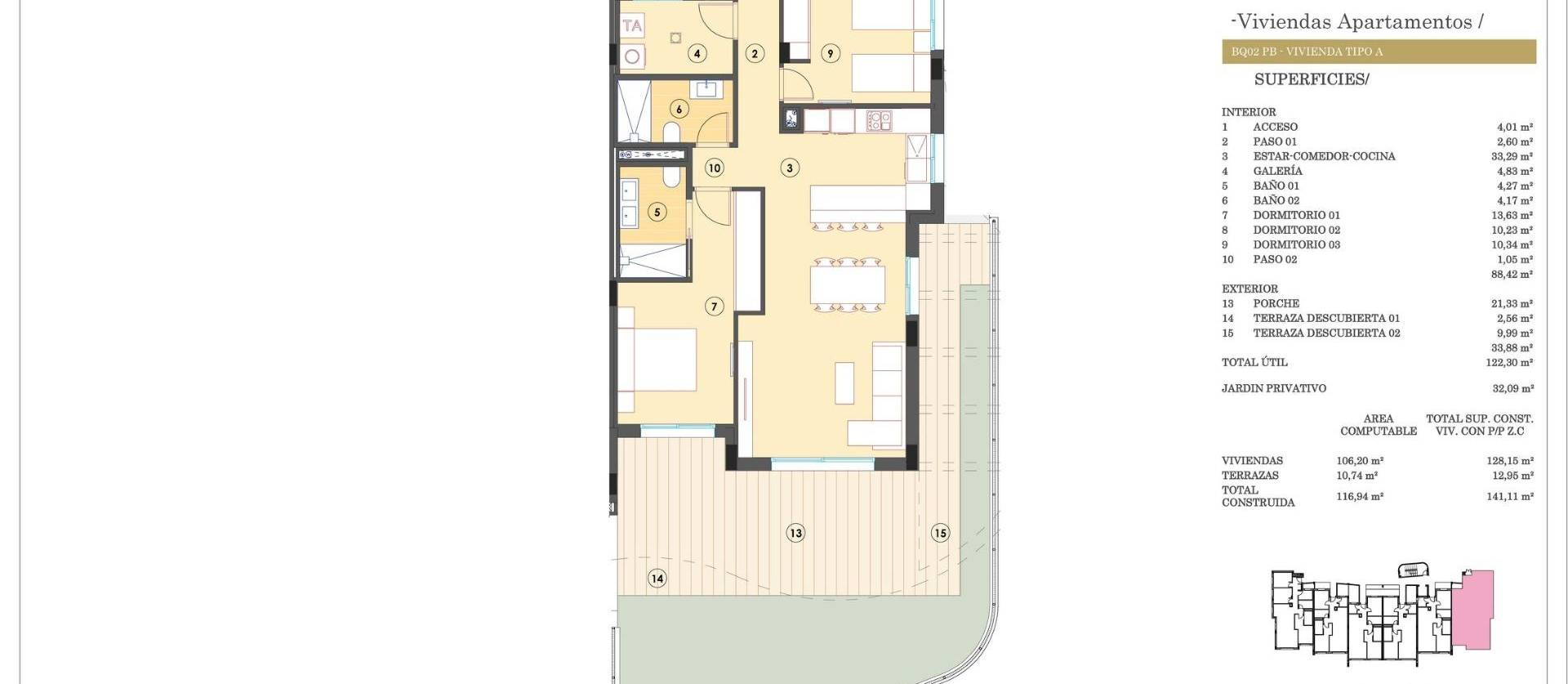 New Build - Apartment - Finestrat - Campana Garden