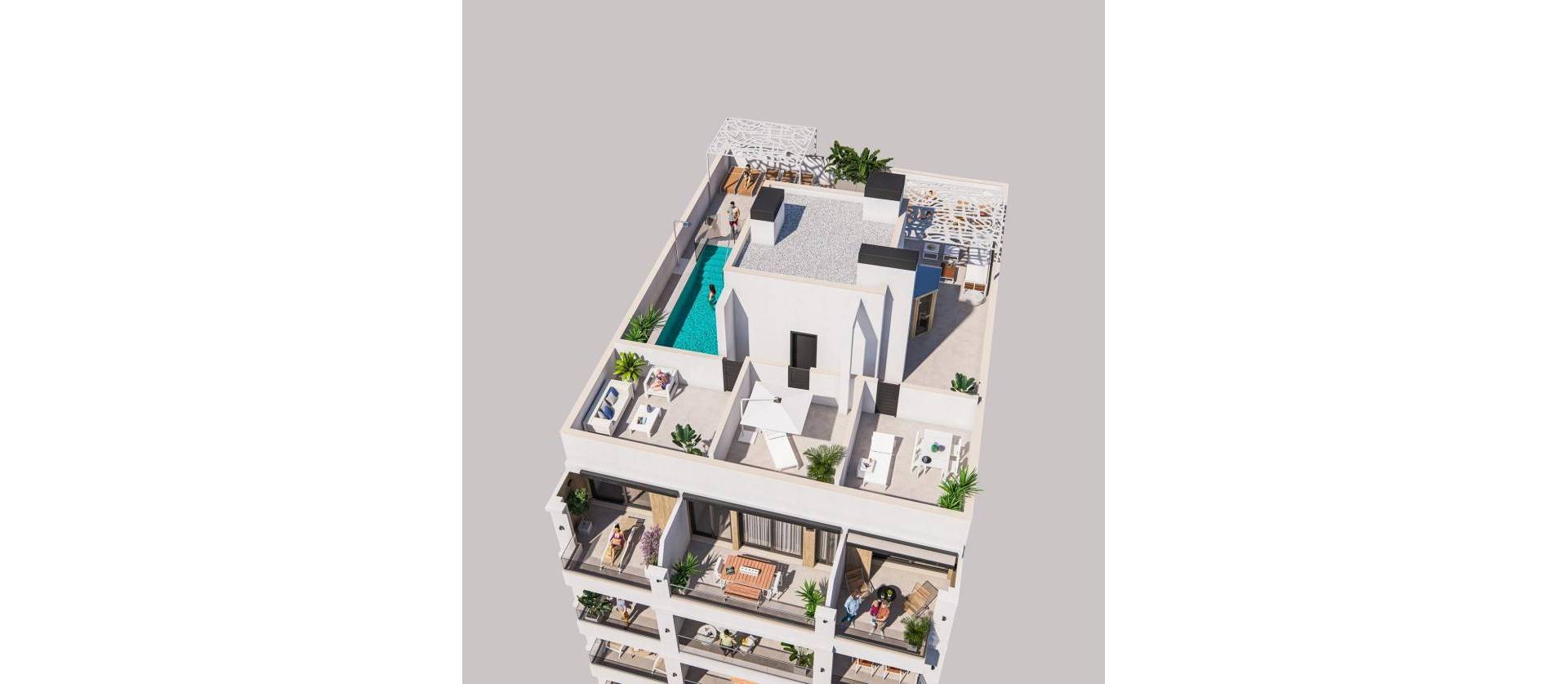 Nueva construcción  - Apartment - Torrevieja - Playa de El Cura