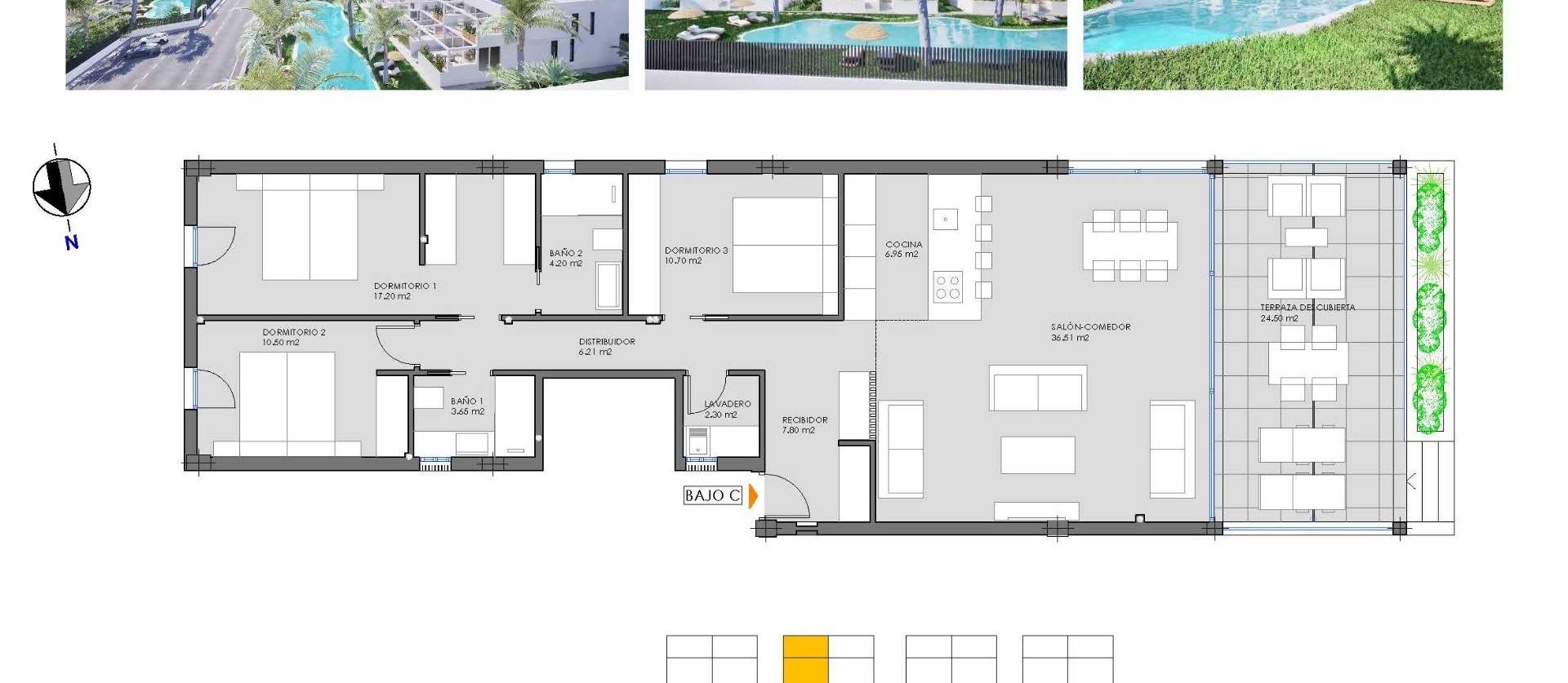 New Build - Bungalow - Cartagena - Mar de Cristal