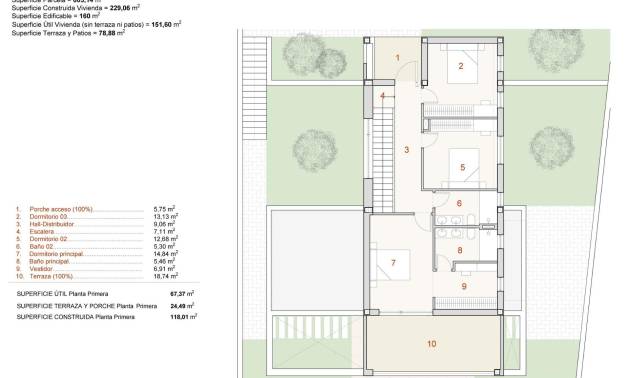 Nieuwbouw projecten - Villa - Finestrat - Campana Garden
