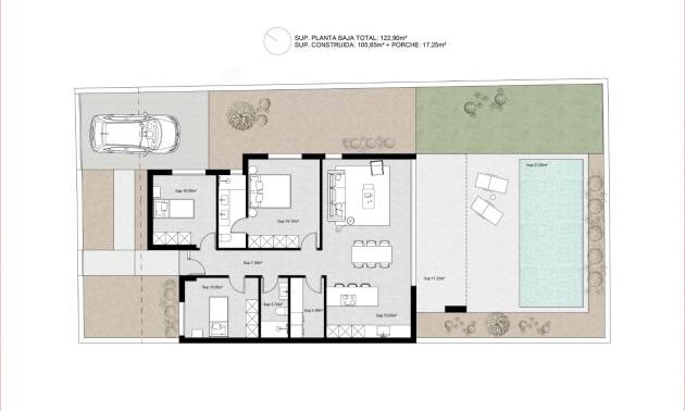 Nieuwbouw projecten - Villa - Molina De Segura - Urb. La Quinta