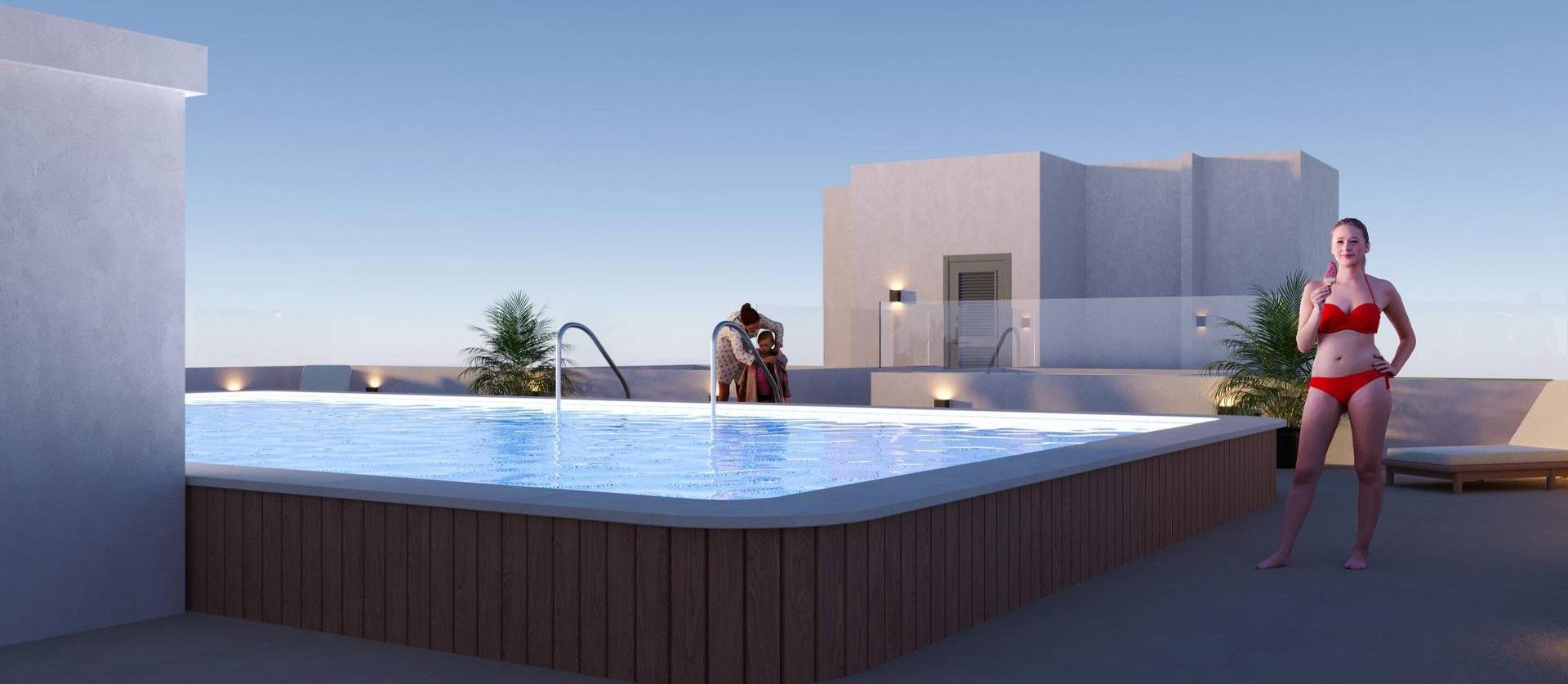 Nieuwbouw projecten - Appartment - San Miguel de Salinas - Pueblo