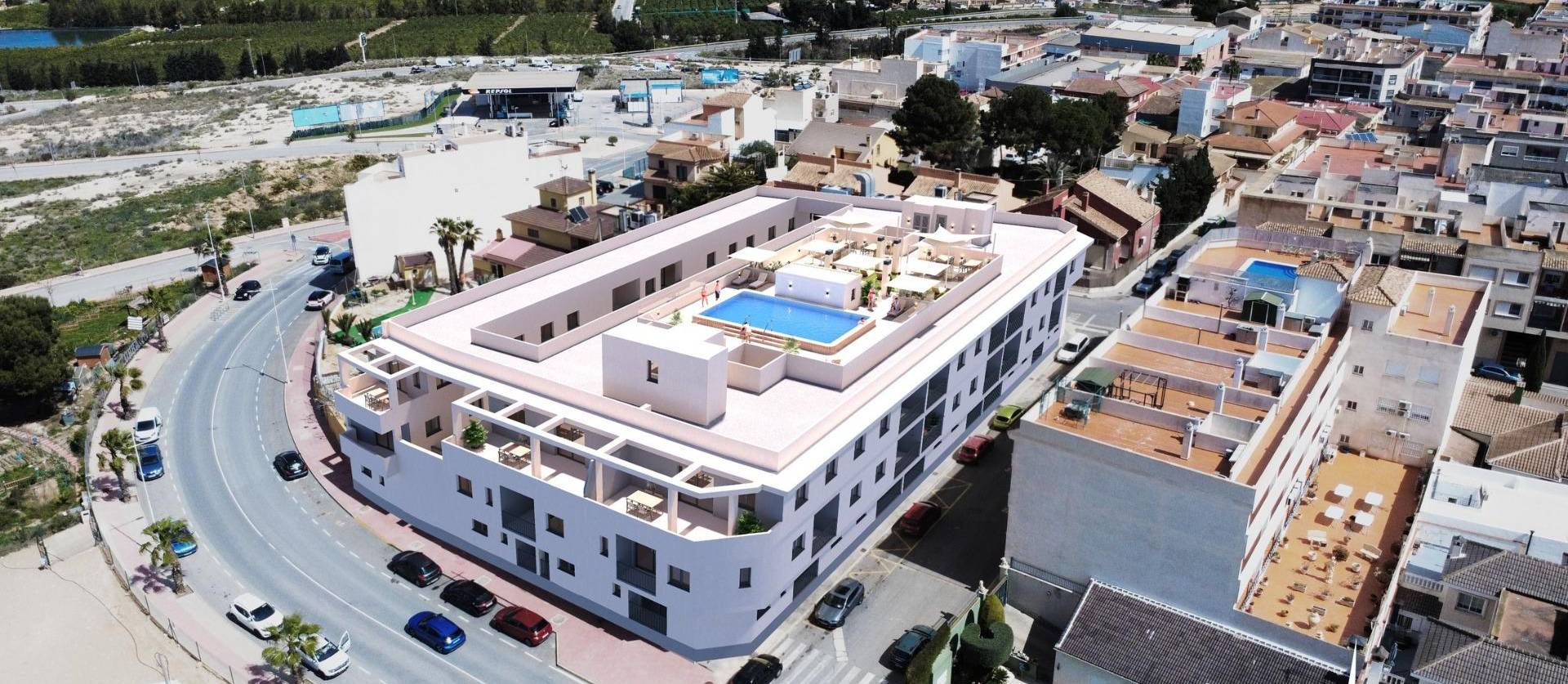 Nieuwbouw projecten - Appartment - San Miguel de Salinas - Pueblo