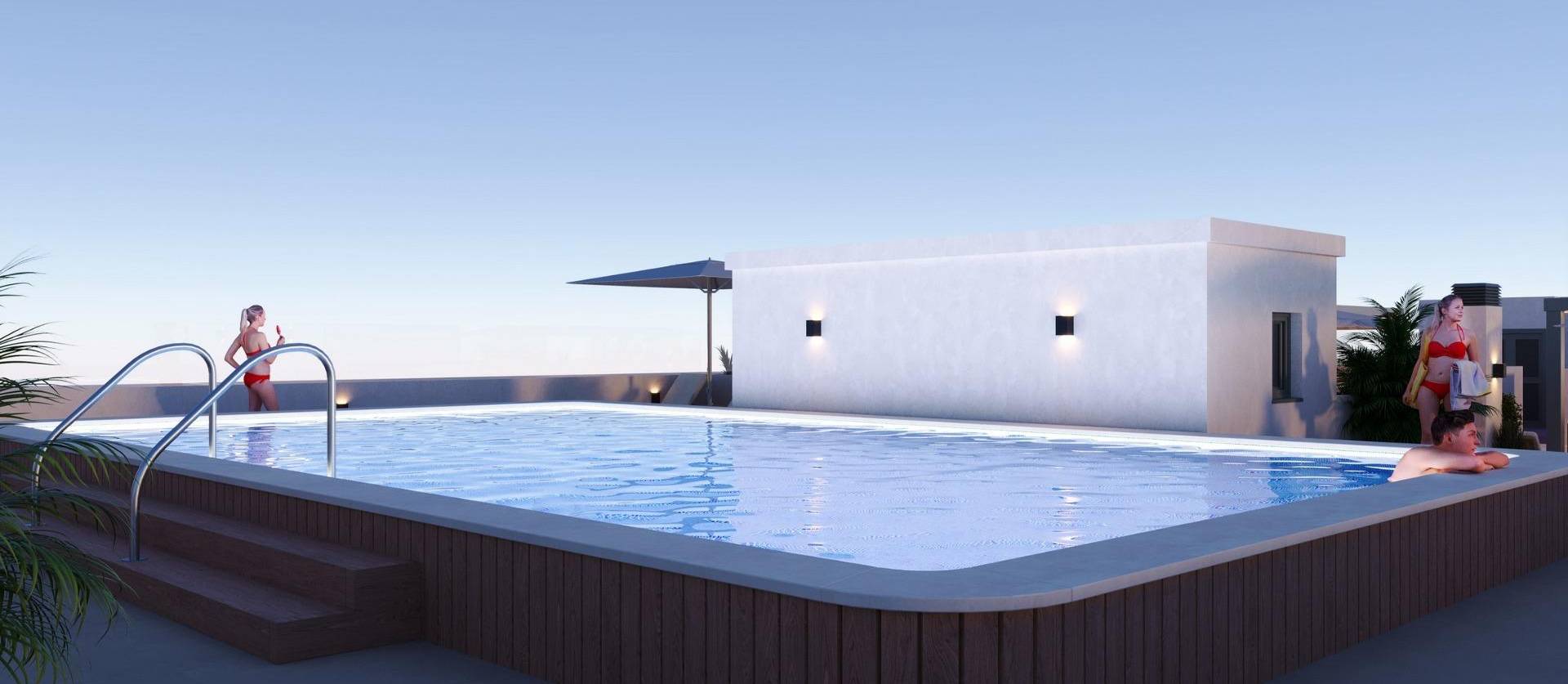 Nieuwbouw projecten - Appartment - San Miguel de Salinas - Pueblo