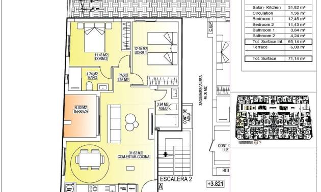 Nieuwbouw projecten - Appartment - San Miguel de Salinas - Pueblo