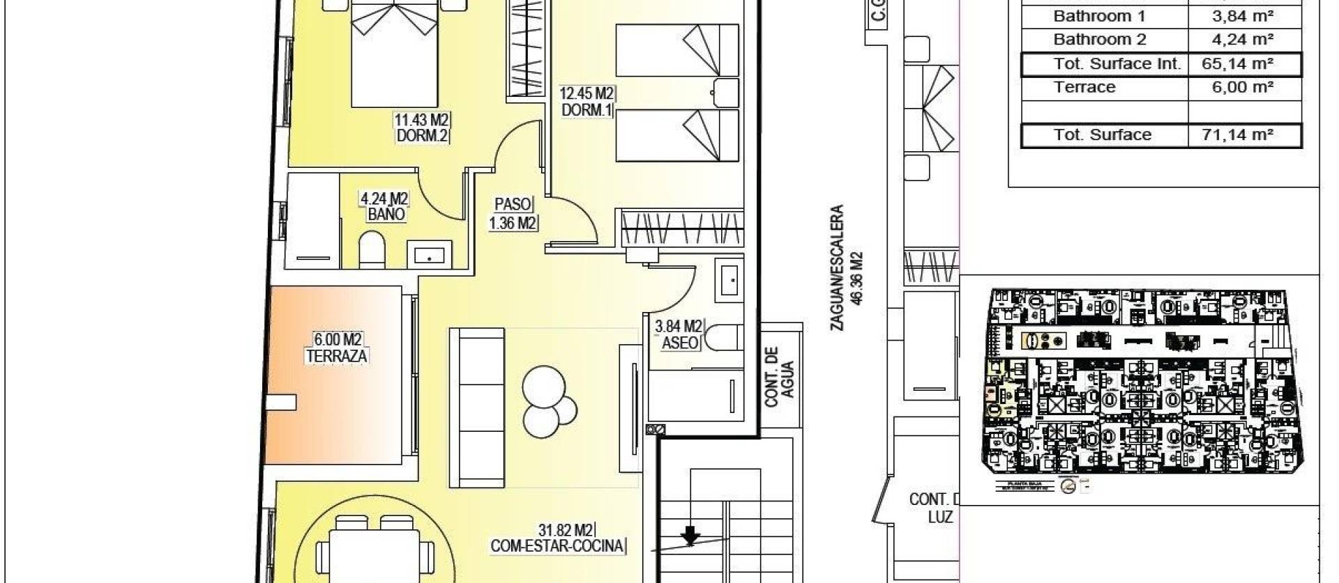 Nieuwbouw projecten - Appartment - San Miguel de Salinas - Pueblo