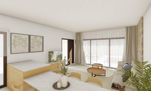 Nieuwbouw projecten - Halfvrijstaand - San Javier - pueblo