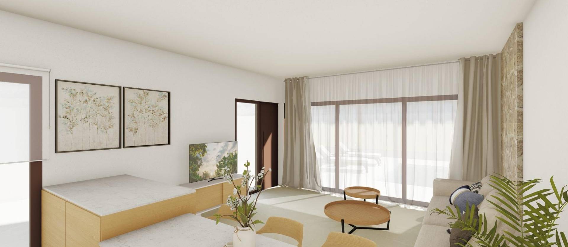 Nieuwbouw projecten - Halfvrijstaand - San Javier - pueblo