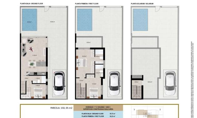Nieuwbouw projecten - Halfvrijstaand - San Javier - pueblo
