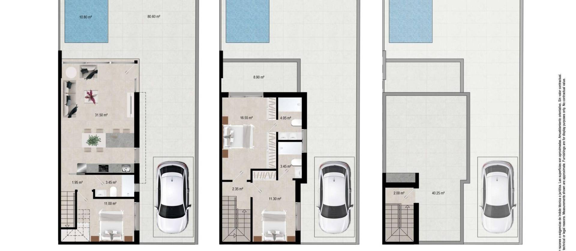 Nieuwbouw projecten - Halfvrijstaand - San Javier - pueblo