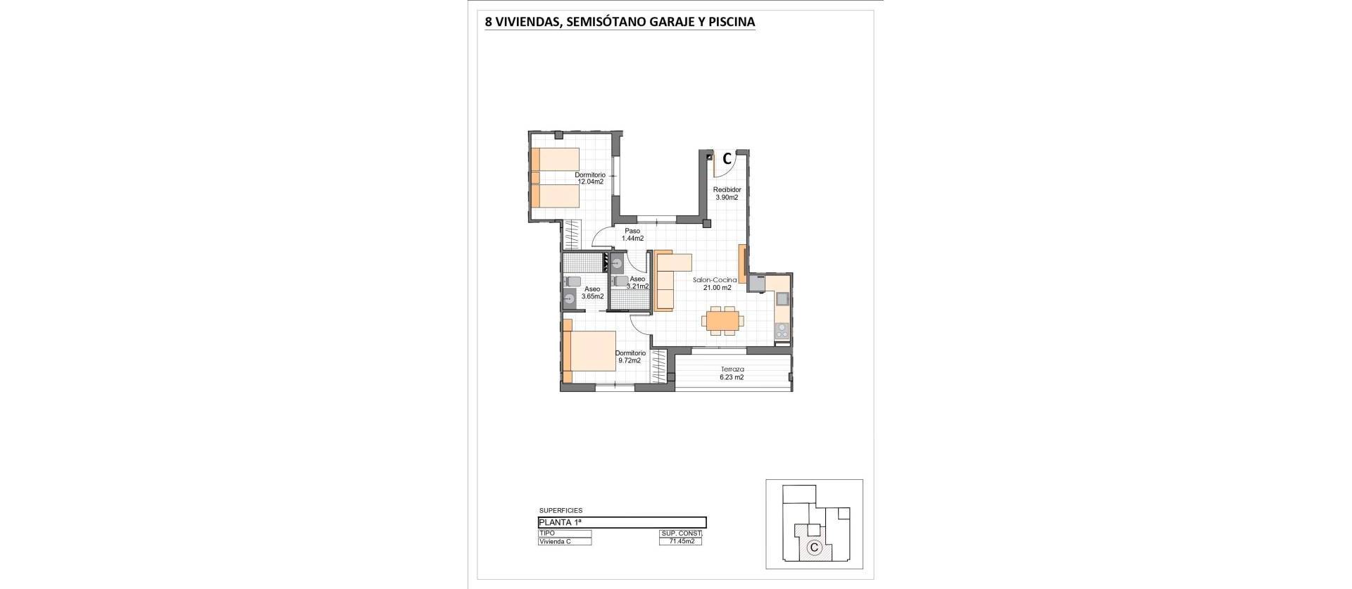 New Build - Apartment - San Pedro del Pinatar - Lo Pagán