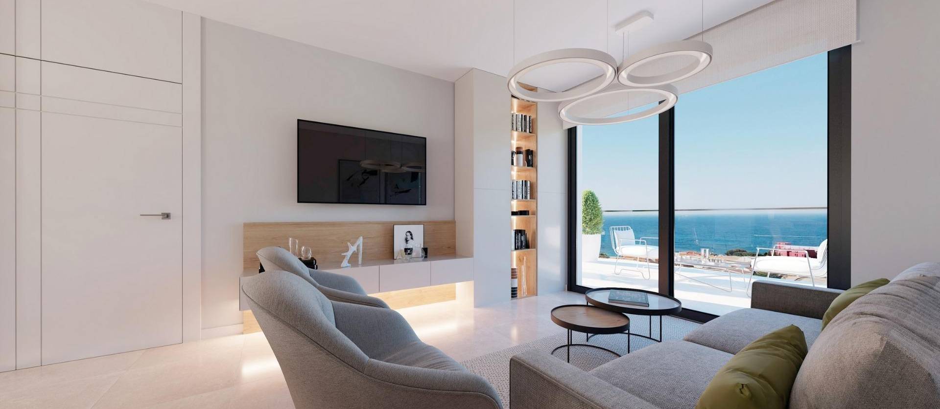 Nieuwbouw projecten - Appartment - Villajoyosa - Puntes del Moro