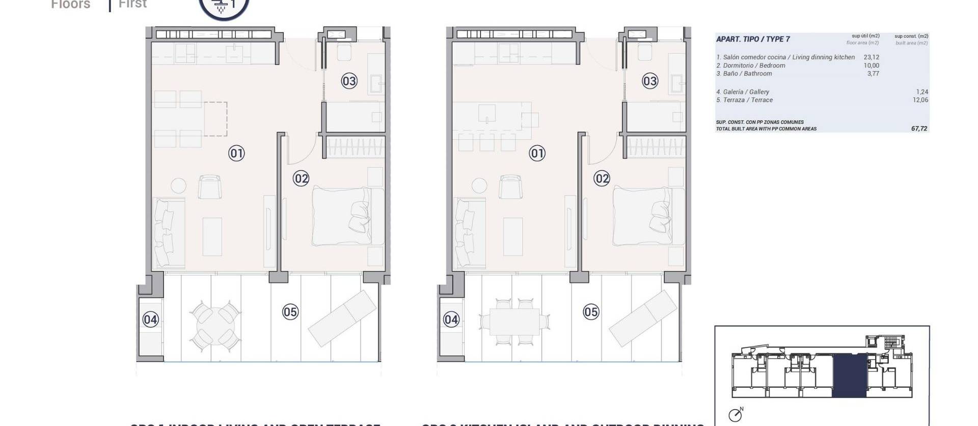 Nieuwbouw projecten - Appartment - Villajoyosa - Puntes del Moro