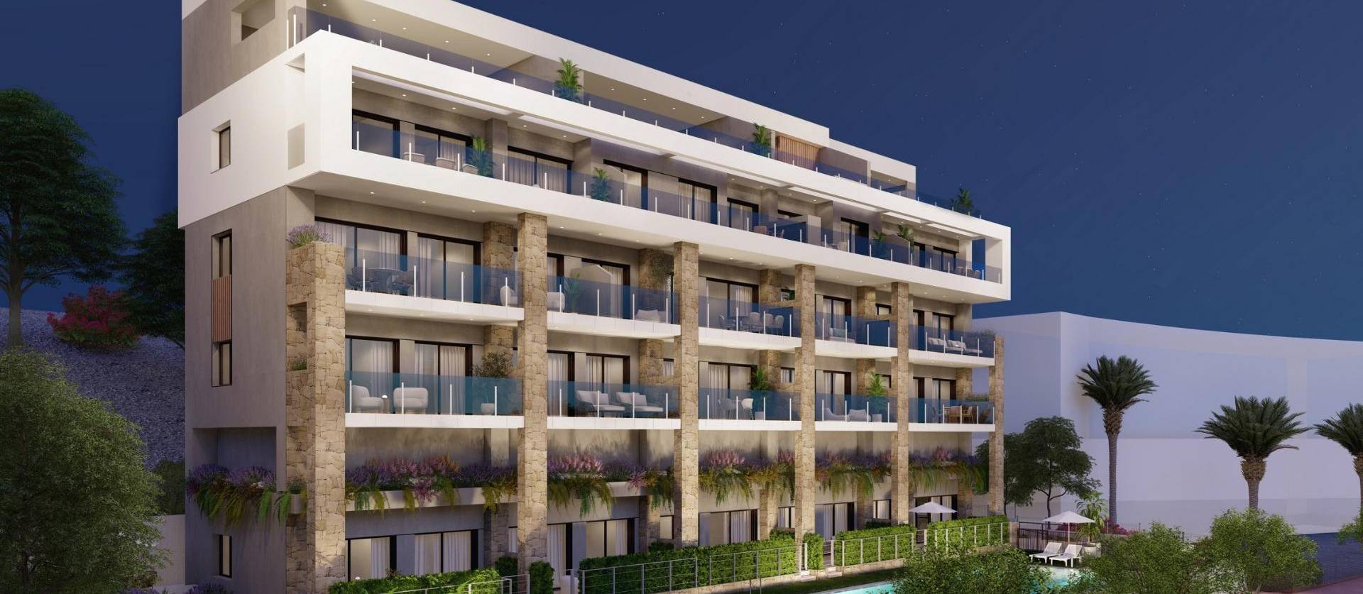 Nieuwbouw projecten - Appartment - Villajoyosa - Puntes del Moro