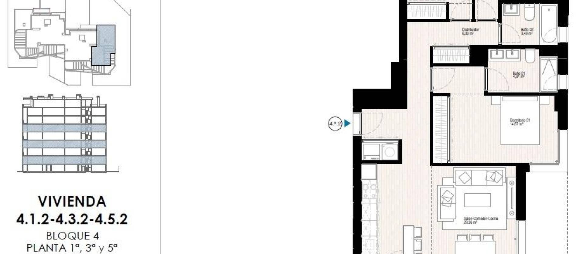 Nouvelle construction - Apartment - Villajoyosa - Playa del Torres