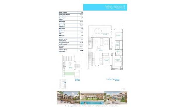 Nouvelle construction - Bungalow - Pilar de la Horadada - Playa de las Higuericas