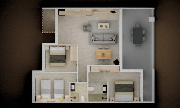Nouvelle construction - Bungalow - Pilar de la Horadada - Playa de las Higuericas