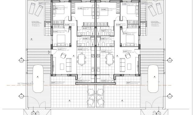 Nieuwbouw projecten - Villa - Puerto De Mazarron - Caleñares