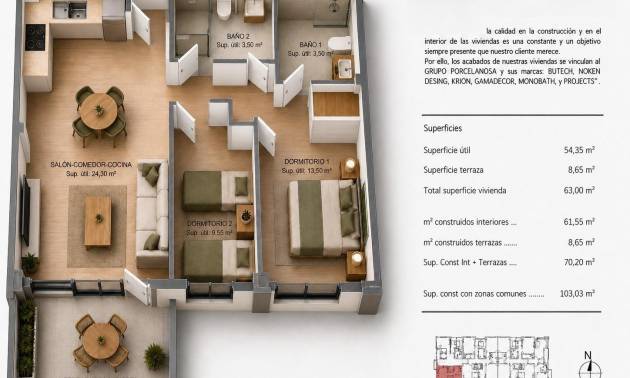 Nueva construcción  - Apartment - Villajoyosa - Cala de Finestrat
