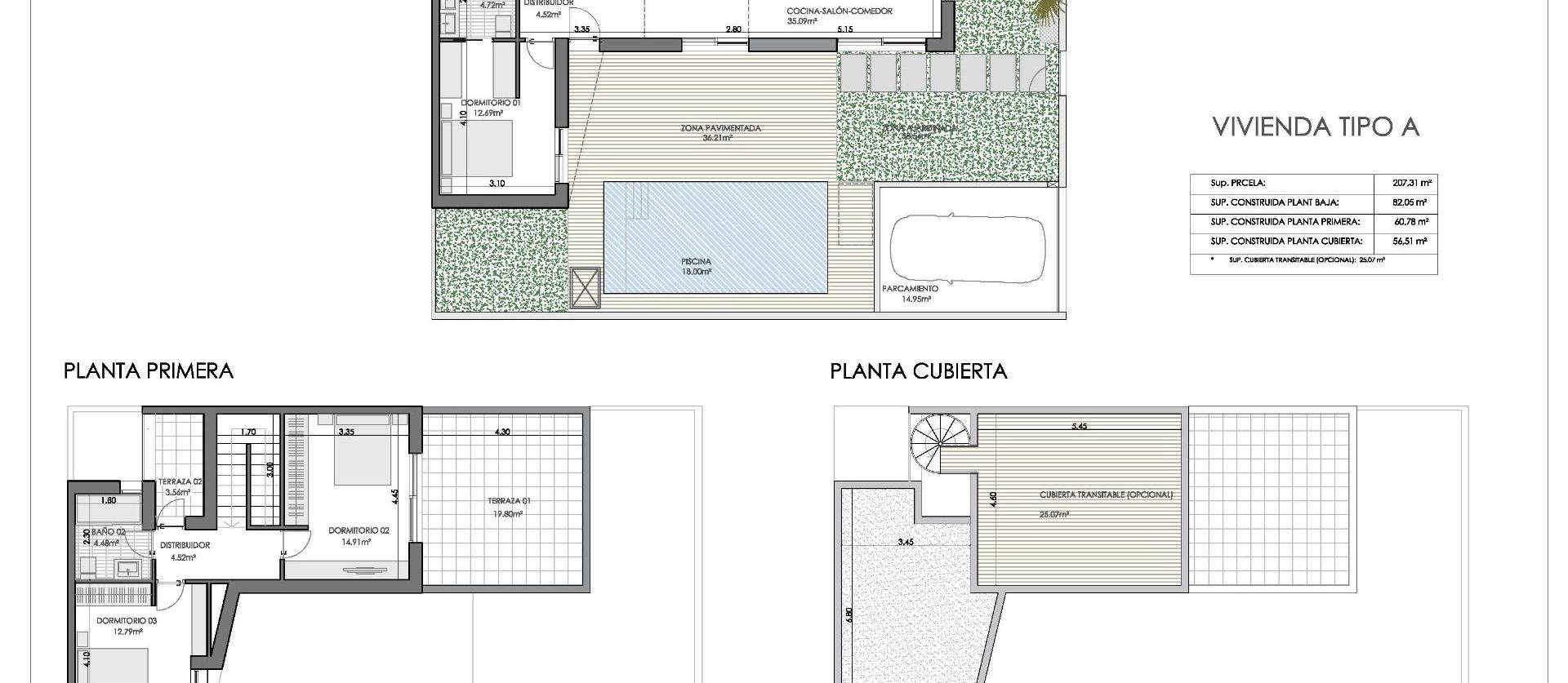 Nieuwbouw projecten - Halfvrijstaand - Bigastro - Loma Alta