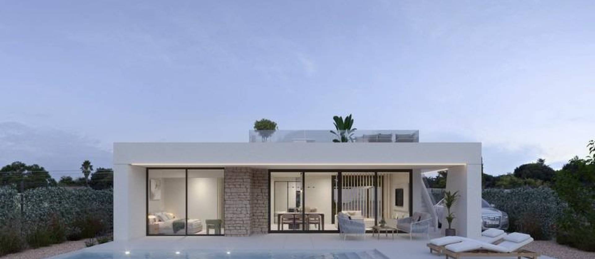 Nueva construcción  - Villa - Fuente Alamo - Hacienda del Alamo