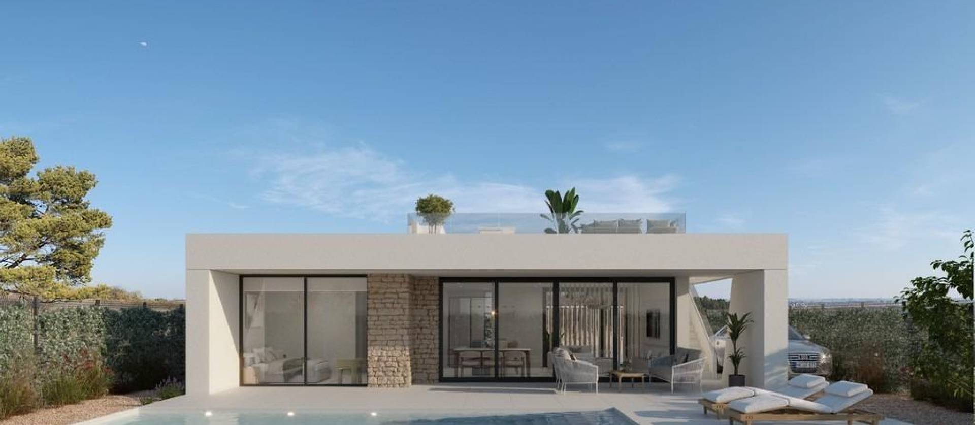 Nueva construcción  - Villa - Fuente Alamo - Hacienda del Alamo