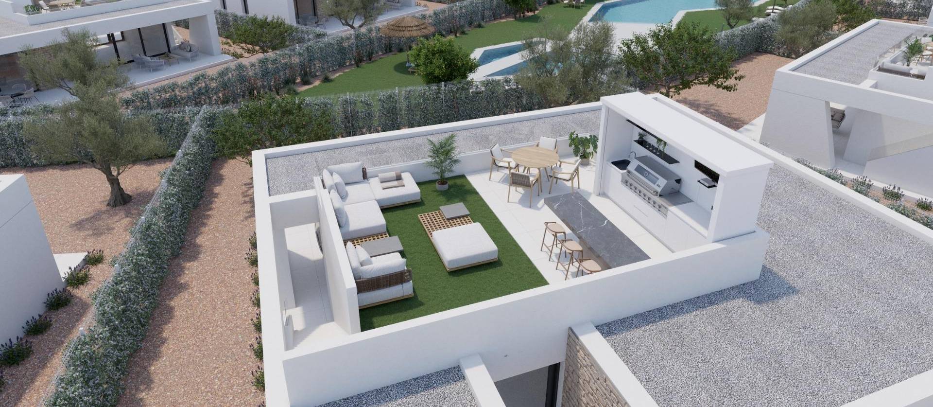 Nueva construcción  - Villa - Fuente Alamo - Hacienda del Alamo