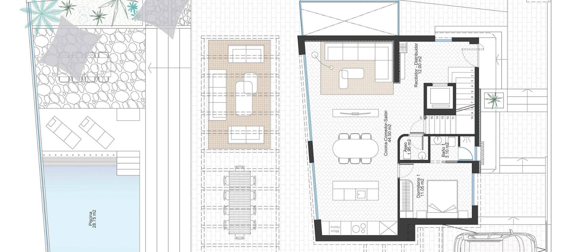 Nueva construcción  - Villa - Cabo de Palos - Cala Flores