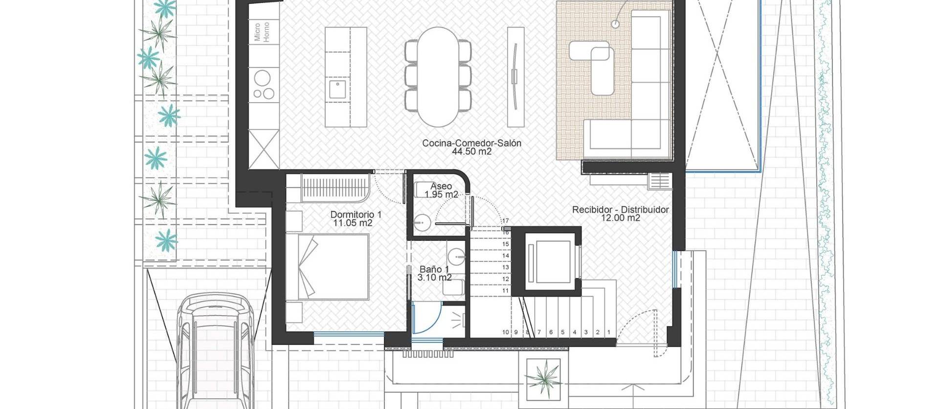Nueva construcción  - Villa - Cabo de Palos - Cala Flores