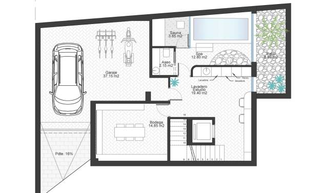 Nueva construcción  - Villa - Cabo de Palos - Cala Flores