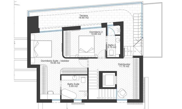 Nueva construcción  - Villa - Cabo de Palos - Cala Flores