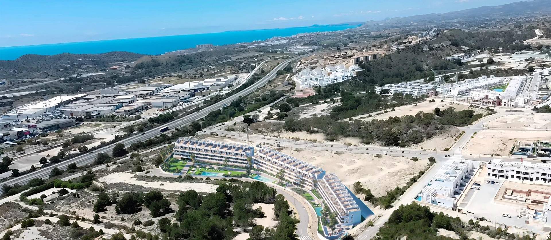 Nieuwbouw projecten - Appartment - Finestrat - Balcón de finestrat