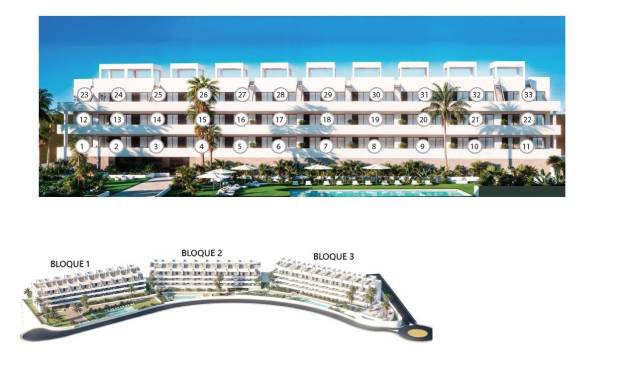 Nieuwbouw projecten - Appartment - Finestrat - Balcón de finestrat