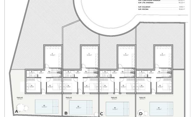 Nieuwbouw projecten - Herenhuis - Mazarron - Country Club