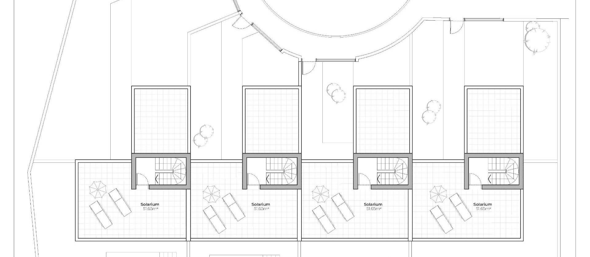 Nieuwbouw projecten - Herenhuis - Mazarron - Country Club