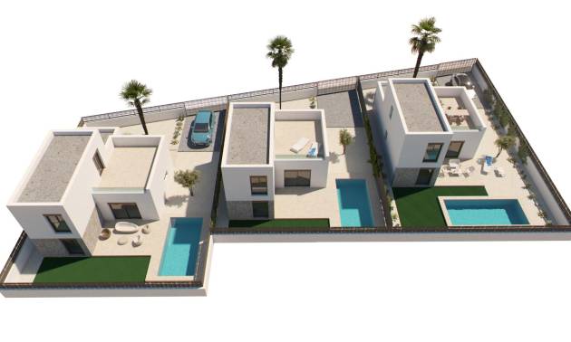 Nieuwbouw projecten - Villa - Algorfa - La Finca Golf
