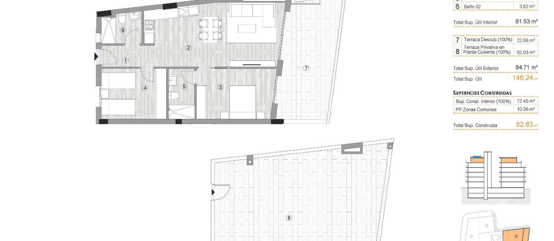 Nieuwbouw projecten - Appartment - Torrevieja - Center