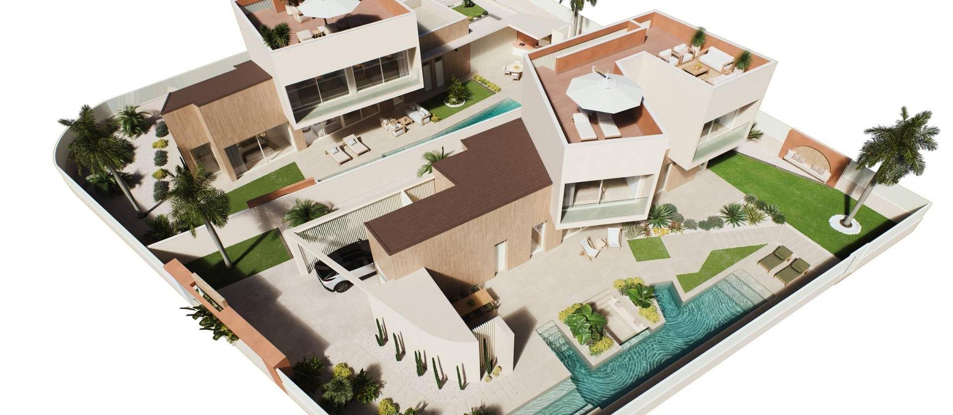 Nieuwbouw projecten - Villa - Orihuela Costa - Dehesa de campoamor