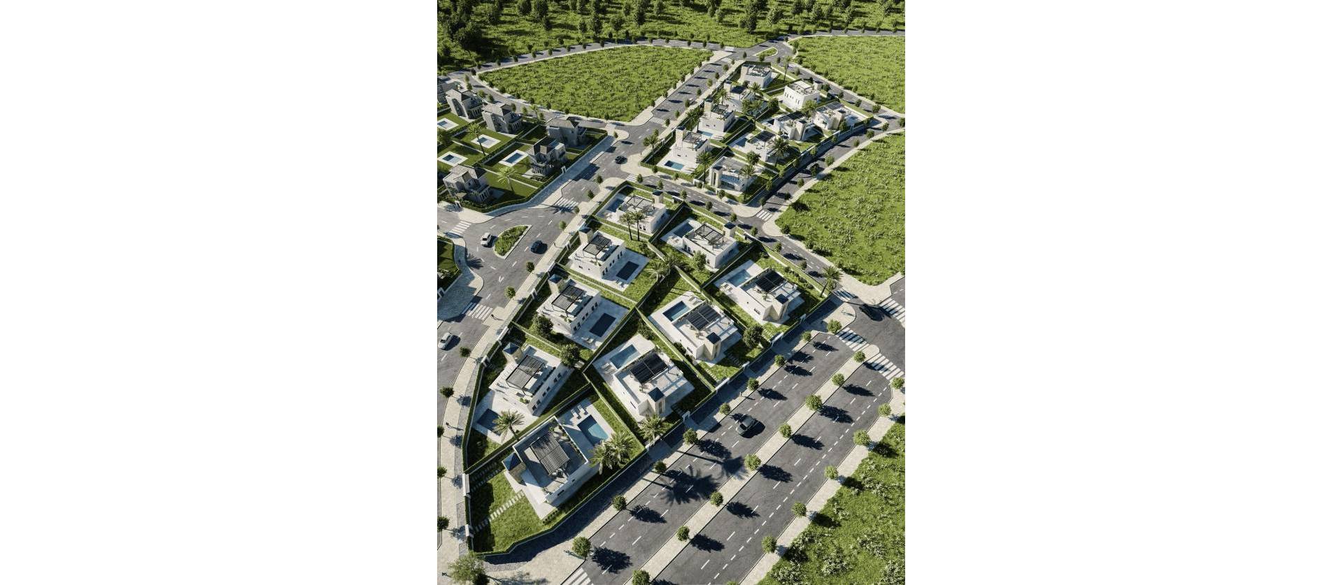 Nieuwbouw projecten - Villa - Lorca - Jardines de Almenara