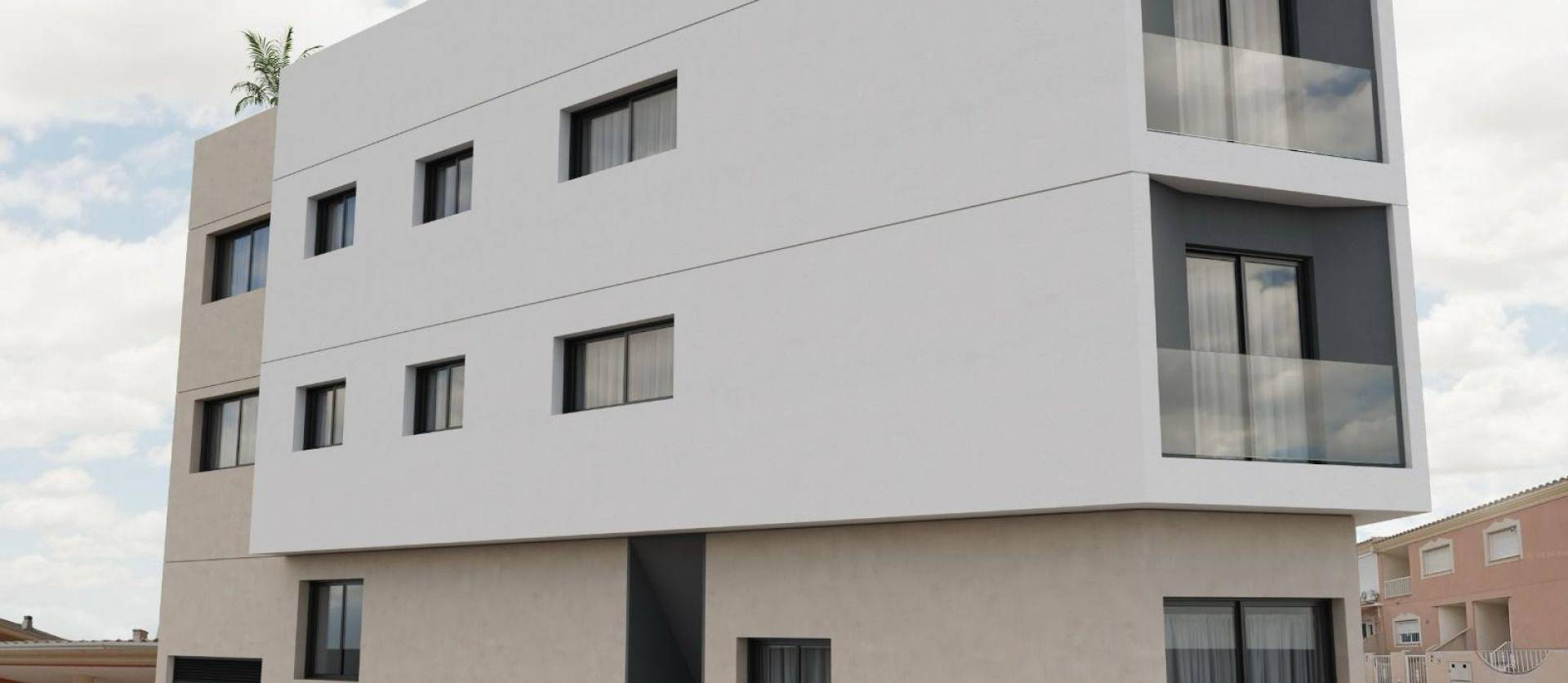 New Build - Apartment - Mazarron - pueblo